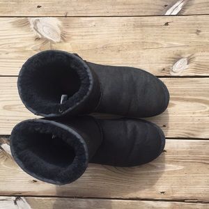 Black Ugg Boots 8W